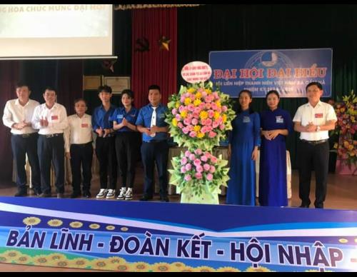 ĐẠI HỘI ĐẠI BIỂU HỘI LIÊN HIỆP THANH NIÊN VIỆT NAM XÃ CẨM HÀ NHIỆM KỲ 2024-2029